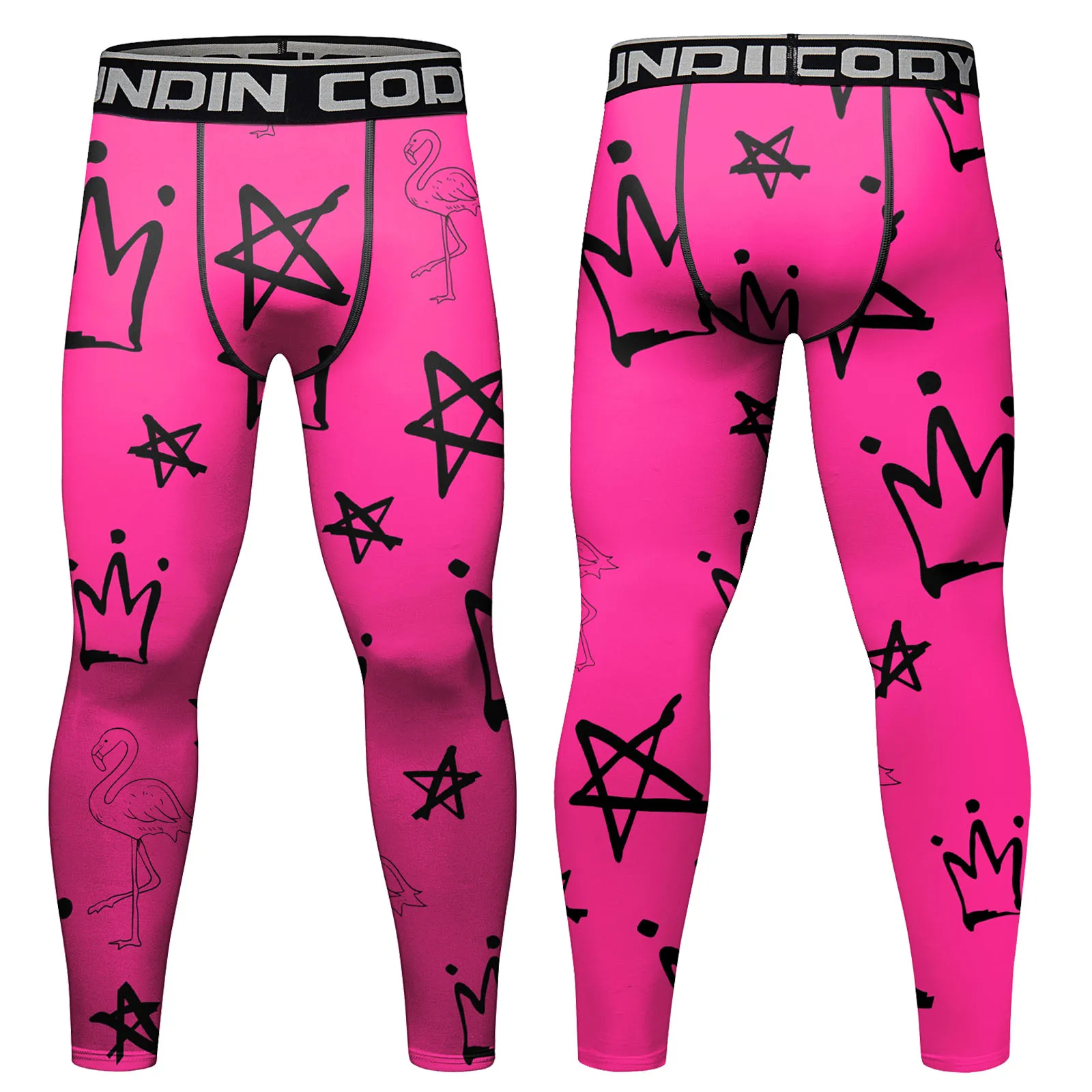 Cody Lundin MMA Kleidung Männer Full Subliamtion Print Leggings Sport Fitness Bjj Kickboxen tragen MMA Kompression Hosen Enge Spats