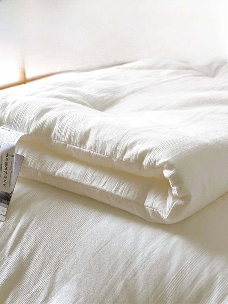 

Одеяло A-Class Baby Level Soft Core Thiened для двуспальной кровати, всесезонное, из чистого хлопка, нежное, мягкое, полиэстер...