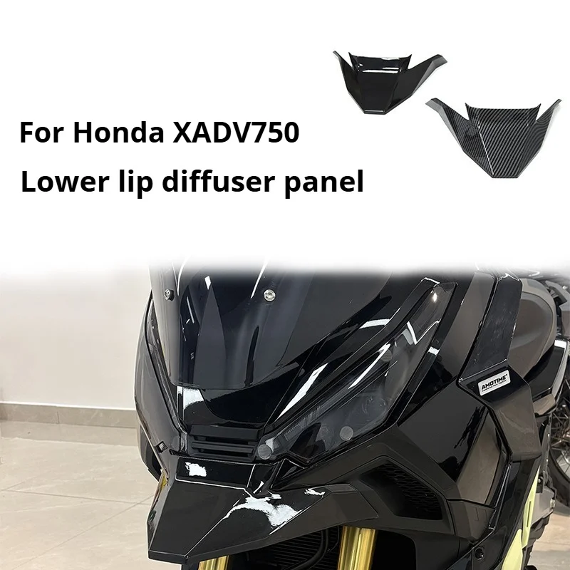 

For Honda XADV750 25-26 Motorcycle Lower Spoiler Front Lip Bird Beak Fixed Wing Competitive Design for Enhanced Aerodynamics