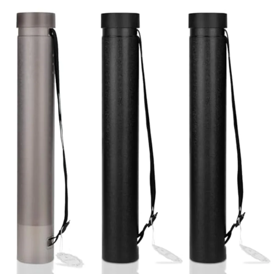 

Poster Tube StoragePoster Carrying Case Blueprint Case Telescoping Art Tube Extendable Poster Tubes Expand from 22" to 34" with