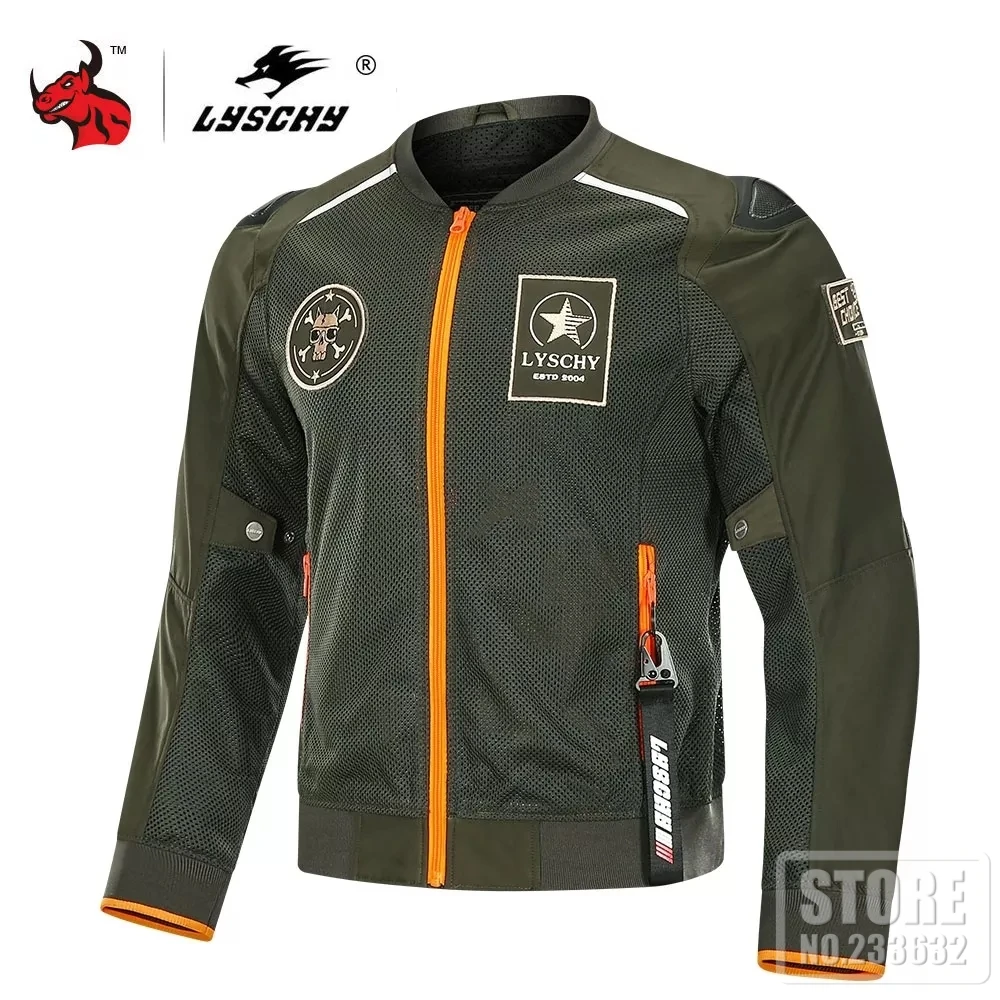 

Motorcycle Jacket Fall-proof High-quality Motorcycle Motocross Riding Jacket Spring/Summer Wear-resistant Breathable Motorcycle