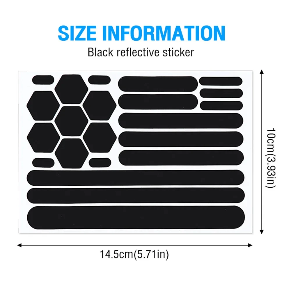 Reflective Tape For Bikes Reflective Stickers And Tape Self-Adhesive Reflective Tape And Helmets Stickers For Cars Motorcycles