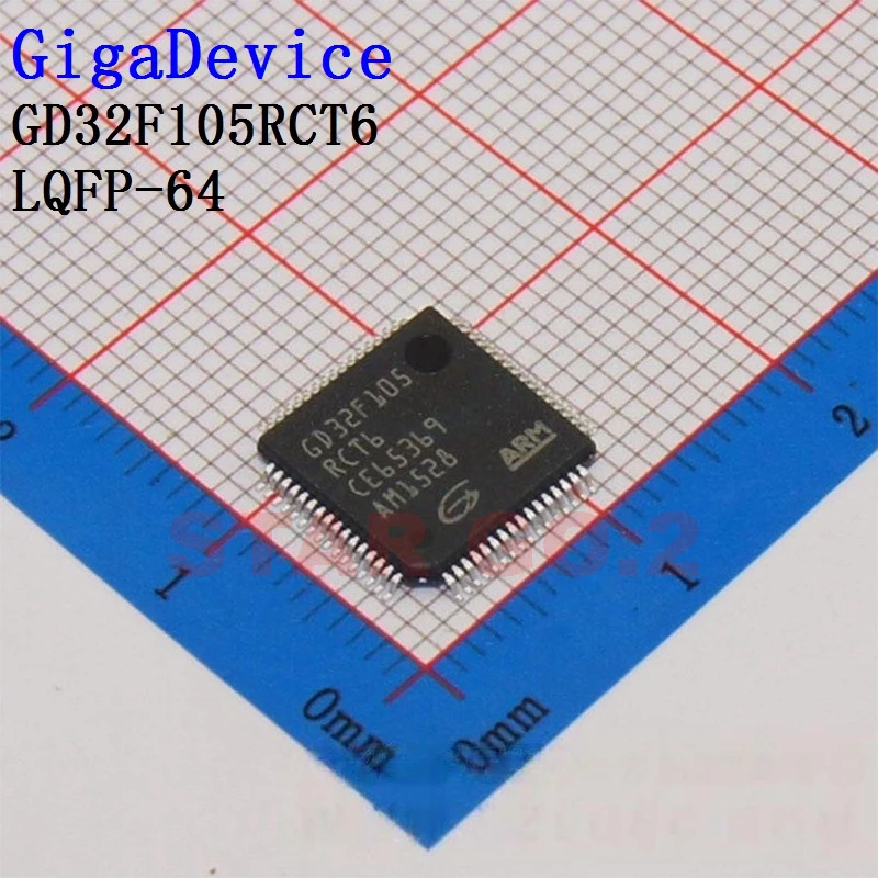 2PCSx GD32F105RCT6 GD32F305ZET6 GD32F205RCT6 GD32F407RET6 GigaDevice Microcontroller