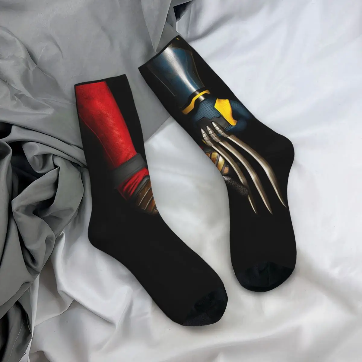 Deadpool & Wolverine Claw Touch Sock moda uomo uomo calzini Casual calze da donna di alta qualità primavera estate autunno inverno