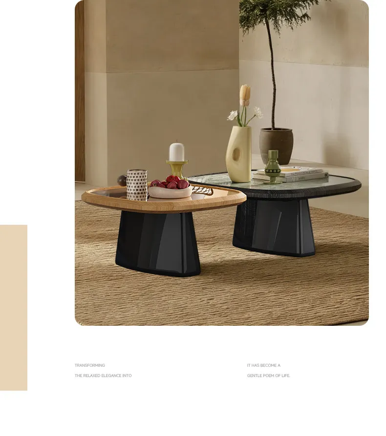 CXX modern simple household living room small apartment high-end sofa coffee table