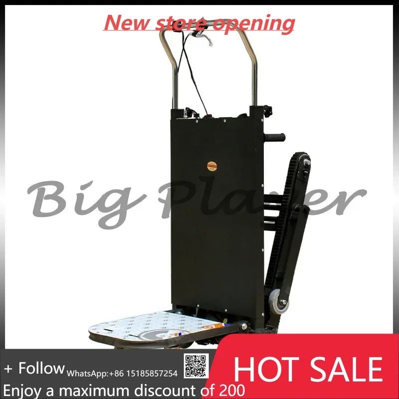 

Foldable Crawler-type Electric Stair Climber Silent Truck Labor-saving Stair Climbing Artifact Home Appliance Up Down Trolley