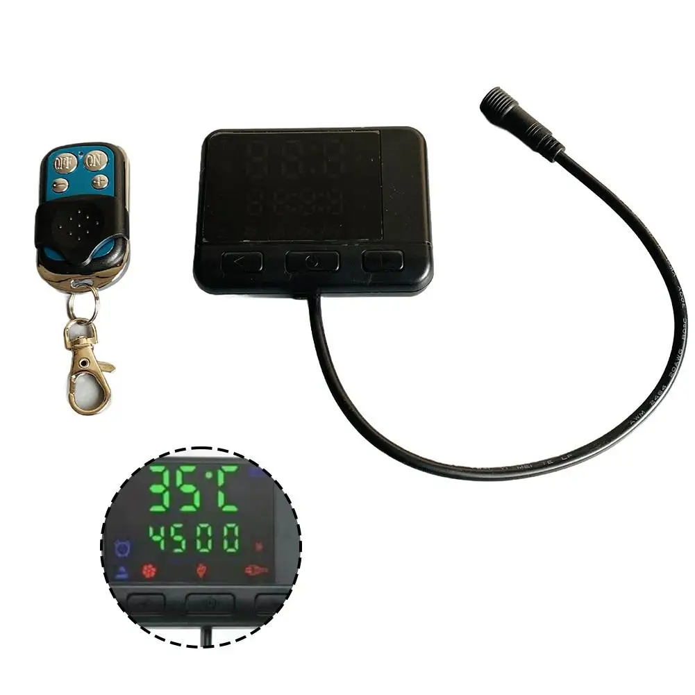 

Пульт дистанционного управления для дизельного воздушного отопителя с ЖК-дисплеем, совместимый с большинством дизельных моделей, с таймером, 8 кВт, 2 кВт, 5 кВт, дисплей J6D0