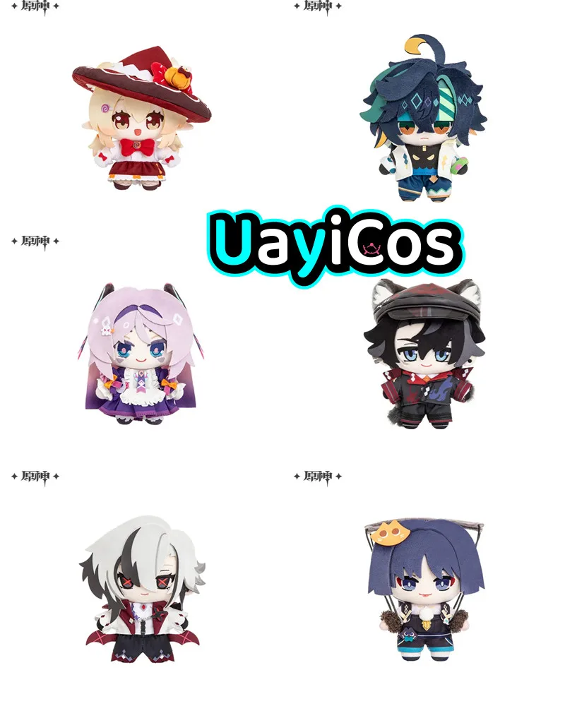 Official 20cm Genshin Impact Wanderer Klee Kinich Citlali Twilight  Whimsy Stuffed Plushies Doll Keychain Bag Anime Toy  Costume