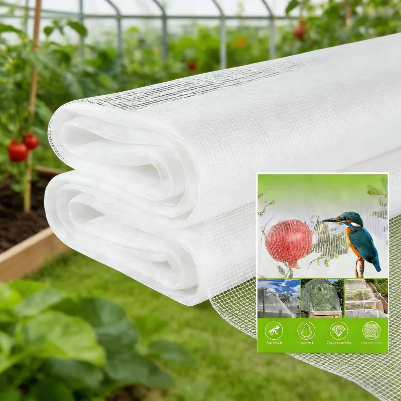 Greenhouse Bird and Insect-Proof Cover, Ultra-Fine Dense Protective Net for Vegetables, Fruit Trees, and Flowers, Universal Mode