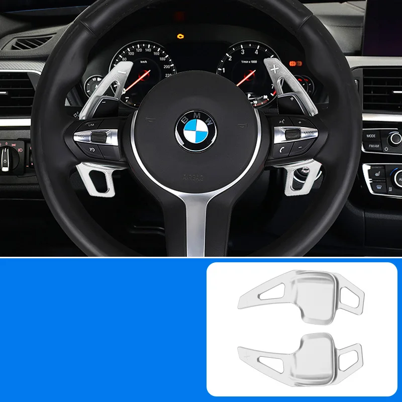 Aluminum Alloy for BMW 2014-2018 X5 2015-2019 X6 2021-2022 4 Serial 420 425 430 435 440 Car Steering Wheel Shift Paddle Lever