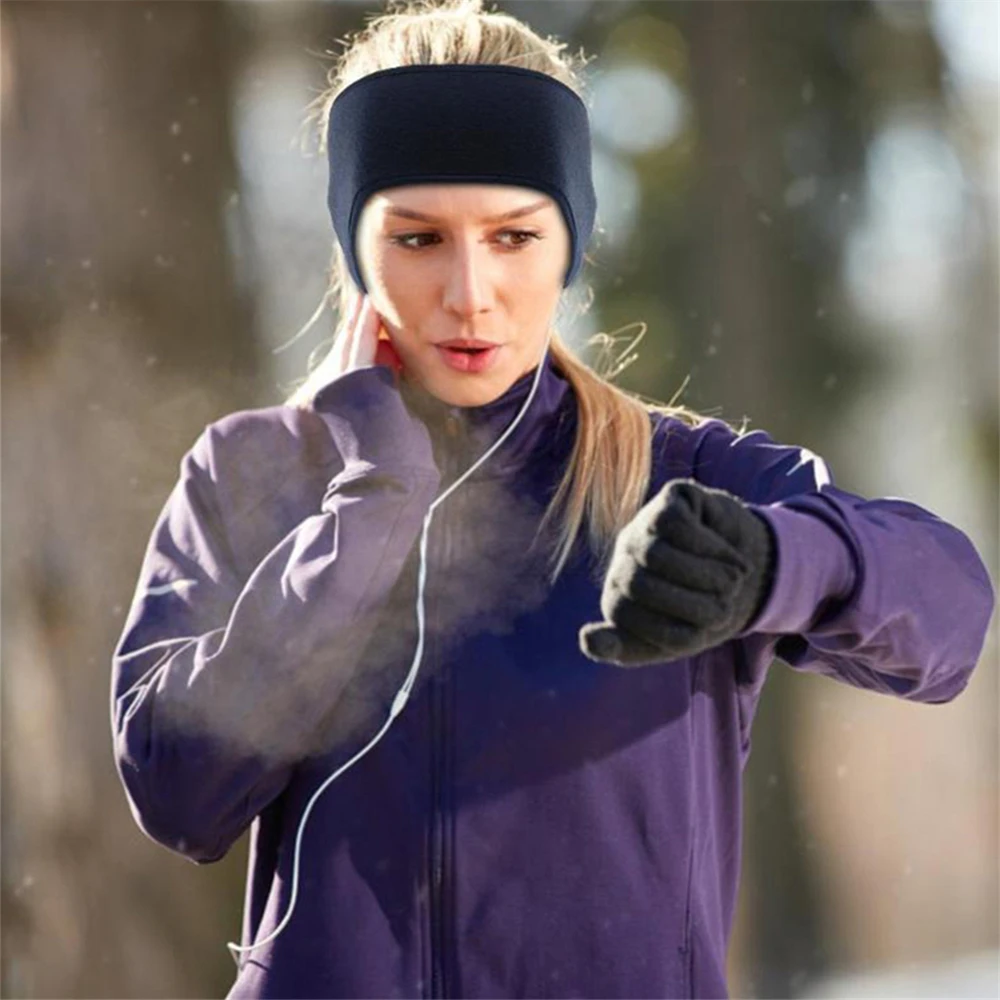 1/2/3PCS Winter Warm Ear Cover Headband Breathable Thermal Outdoor Sports Headwear Cycling Running Fitness Windproof Ear Cover