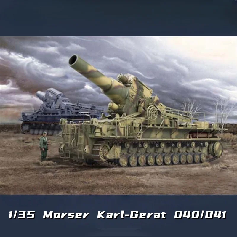 

TRUMPETER 1/35 Morser Karl-Gerat 040/041 Plastic Assembly Puzzle Model