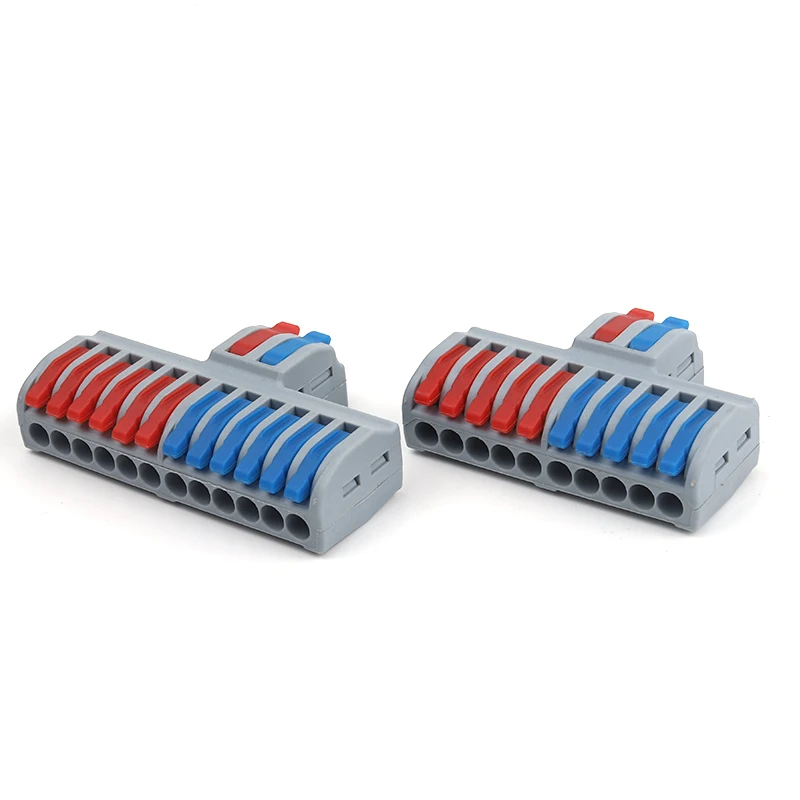 Schnellverbinder Push-in Leiter SPL-Splitter 5 Stück – Universeller Kabelverbinder AWG28-12, Stoßklemmenblock Schnellverbinder Push-in Leiter SPL-Splitter 5 Stück – Universeller Kabelverbinder AWG28-12, Stoßklemmenblock