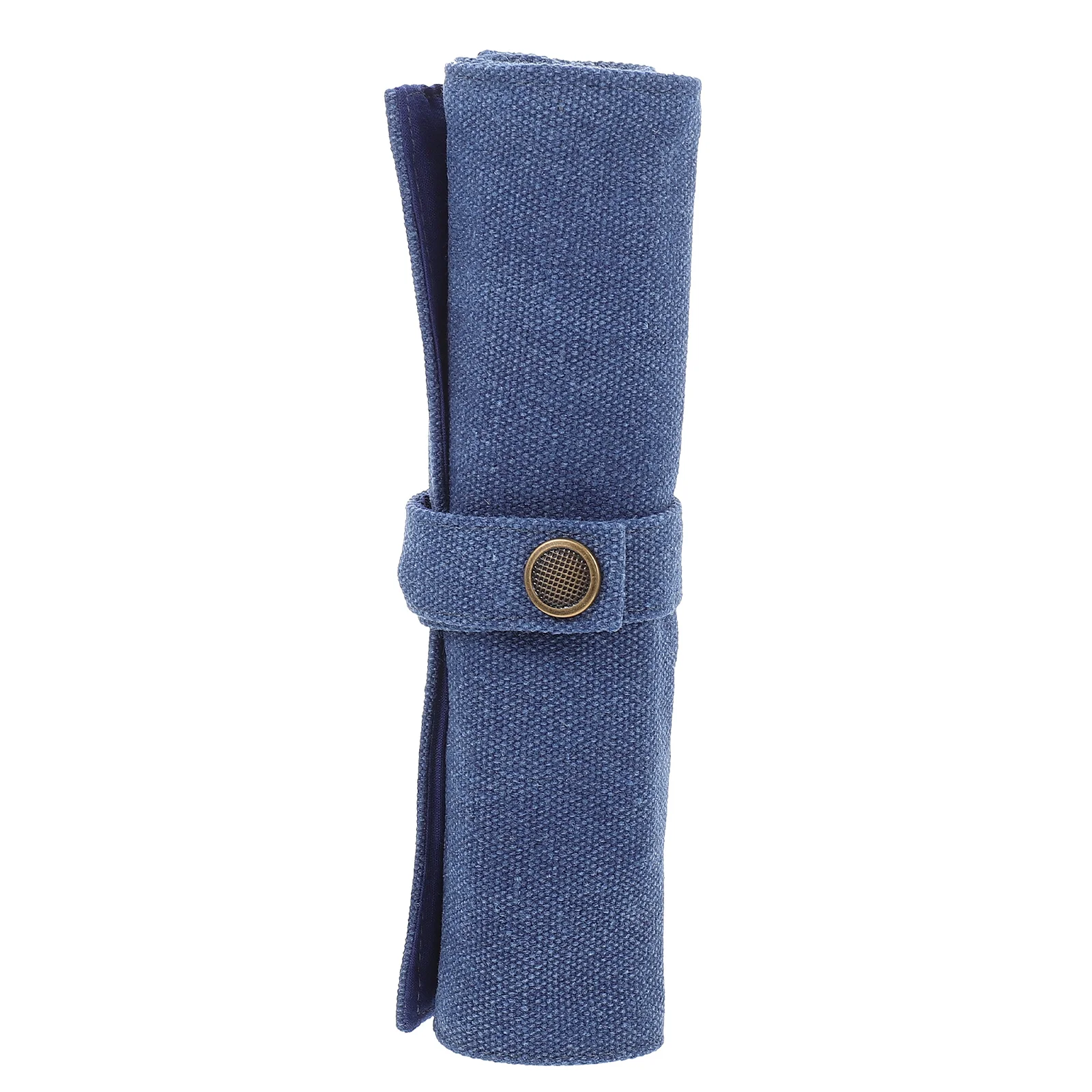 

Pen Pouch Roll Up Pencil Case Compact Foldable Canvas Bag for Colored Pencils Markers Crayons Art Stationery Organization