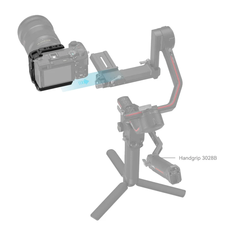 Dla Sony Alpha 6700 / 6600 / 6500 / 6400 SmallRig Half Cage/Cage Kit/Baseplate /Dual Cold Shoe płyta montażowa 4336/4337/4338/4339