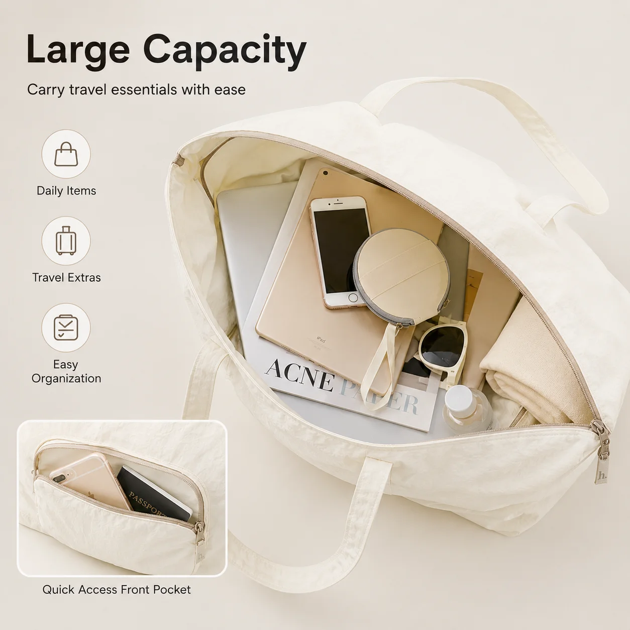 Faltbare Reisetasche mit Gepäc – Women Bags For Airport Bewertung und Preis