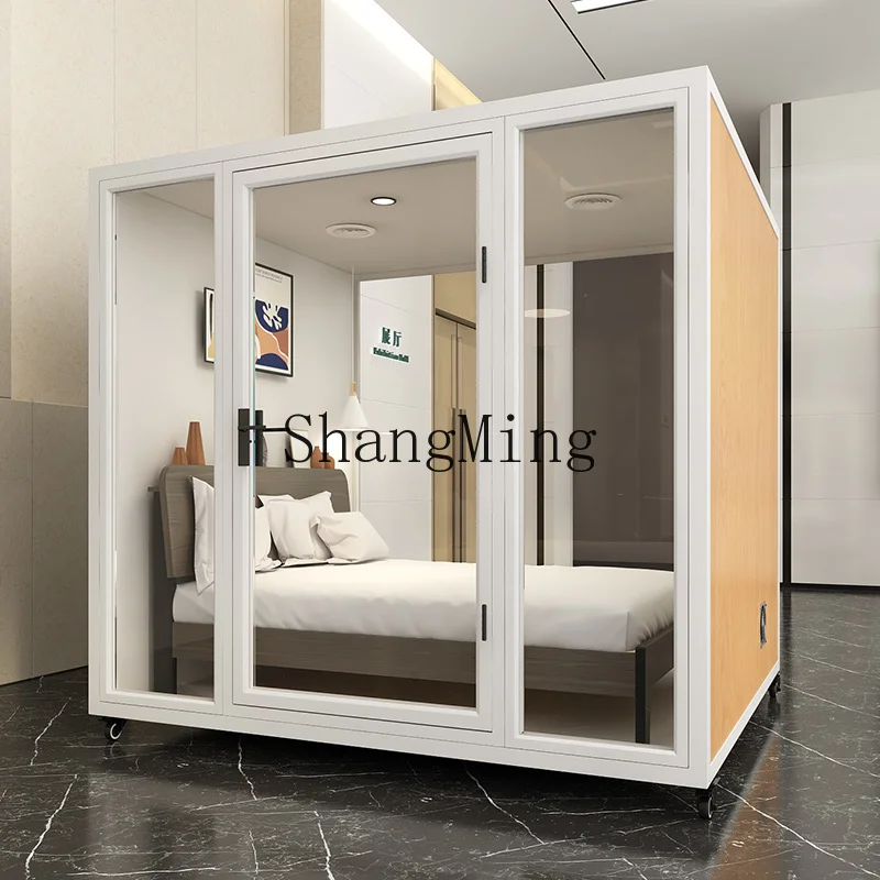 

LXY household indoor soundproof room piano recording studio drum live broadcast glass room