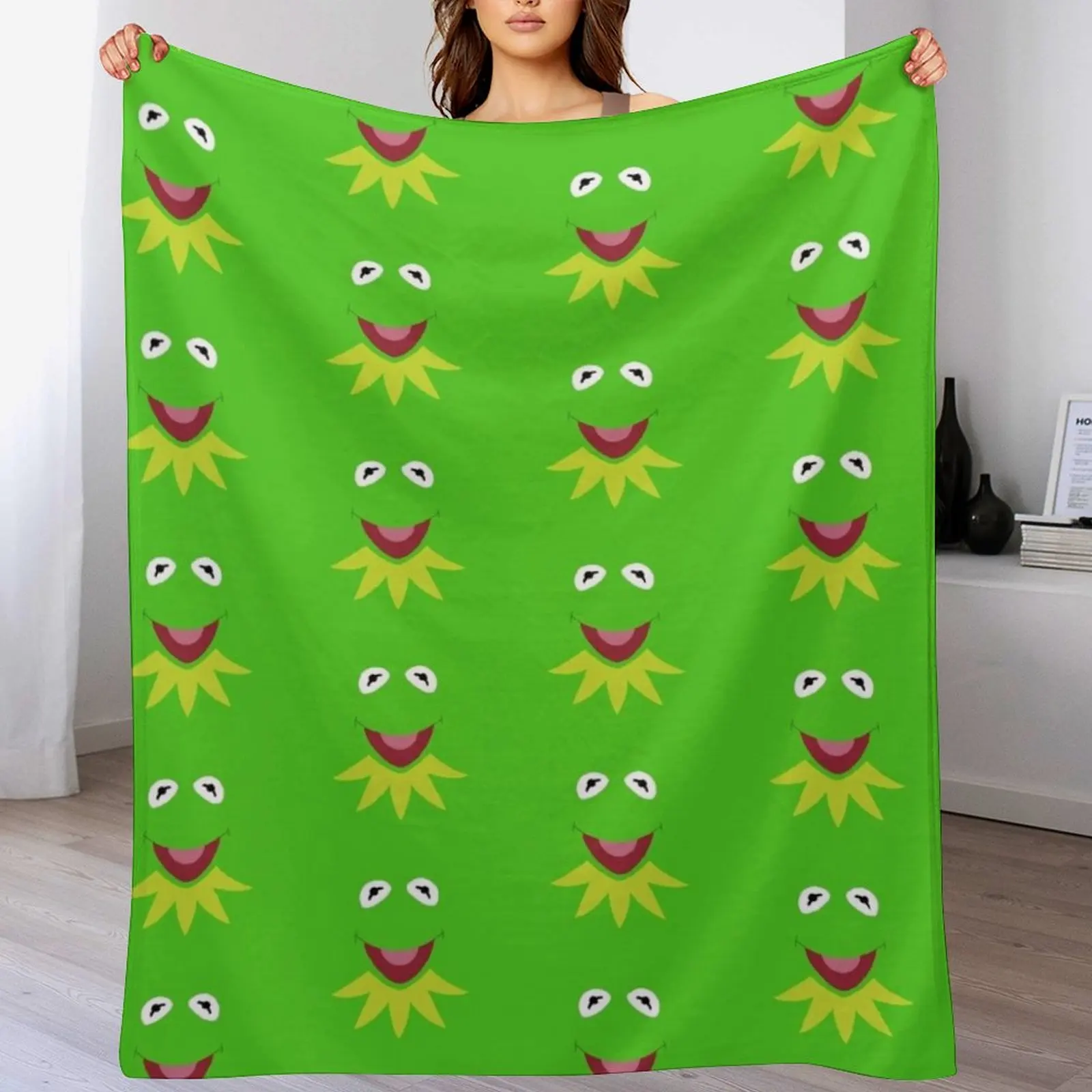 KERMIT-Couverture Décorative pour Canapé, à la Mode