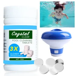 Pool Chlorine Tablet Automatic Dispenser Swimming Pool Cleaning Pill Disinfecting Box Floating Chlorine Dispenser Clean Tool