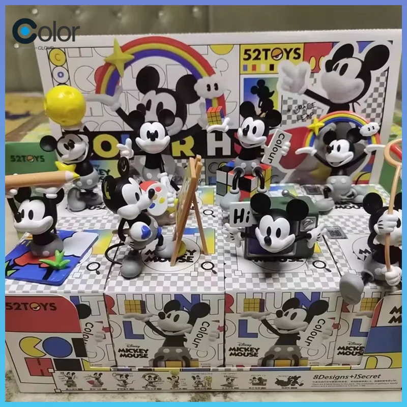 

Натуральная слепая коробка Диснея, Микки, поиск цветной серии, экшн-фигурка, загадочная коробка, милая девушка, модель из ПВХ, игрушка, сумка для догадок, кукла, подарки