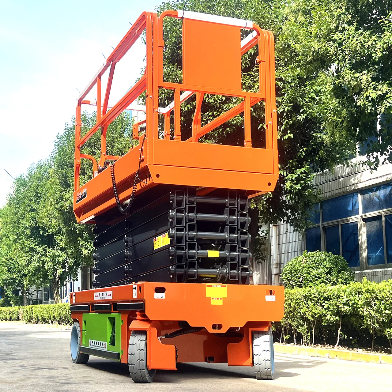 CE ISO 4 6 8 10 12 14 15 16 18m Aerial work platforms, manual mobile scissor lifts, mobile lifts