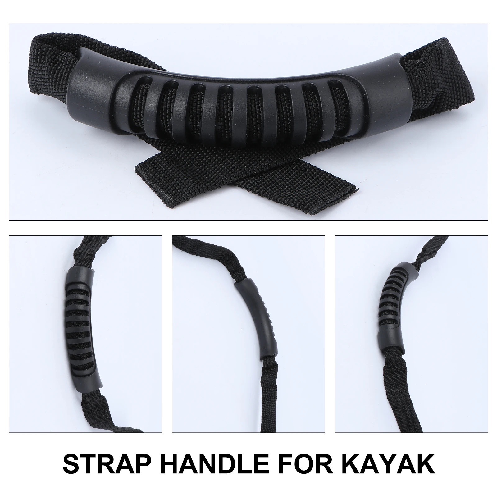 

2Pcs Kayak Handle Replacement Accessories Strong Plastic Side Handles Comfortable Grip Canoe Handles
