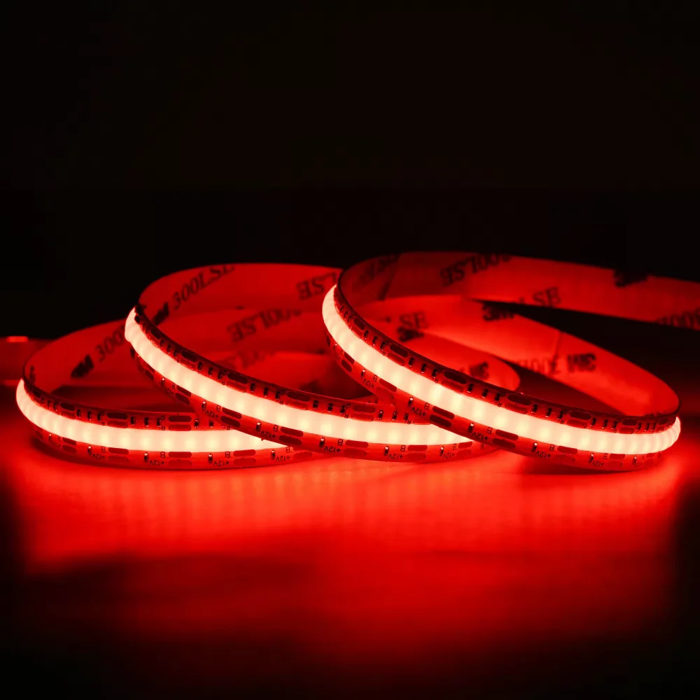 

FCOB COB RGB LED Light Strip High Density 810 LEDs Flexible FOB COB RGB Led Strip Light DC12V Room Decoration