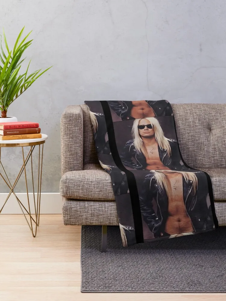 Vince Neil For Fans Throw Blanket halloween Furrys Stuffeds Blankets