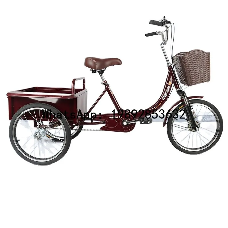 JX Senioren Driewieler Lichtgewicht Volwassen Kleine Vracht Driewieler