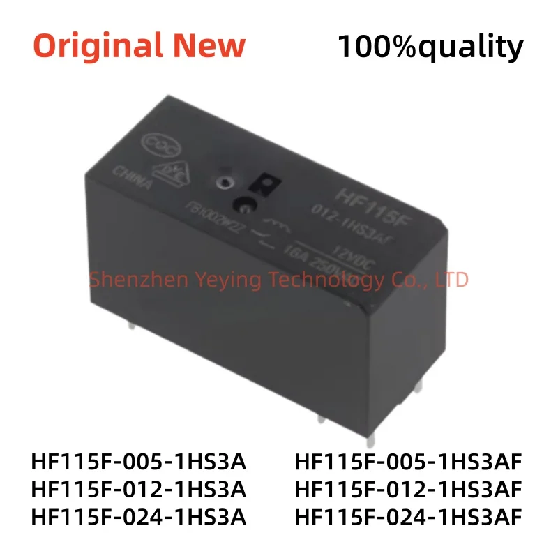 2-10Pcs/Lot Hf115F-005-1Hs3A Hf115F-012-1Hs3A Hf115F-024-1Hs3A Hf115F-005-1Hs3Af Hf115F-012-1Hs3Af Hf115F-024-1Hs3Af