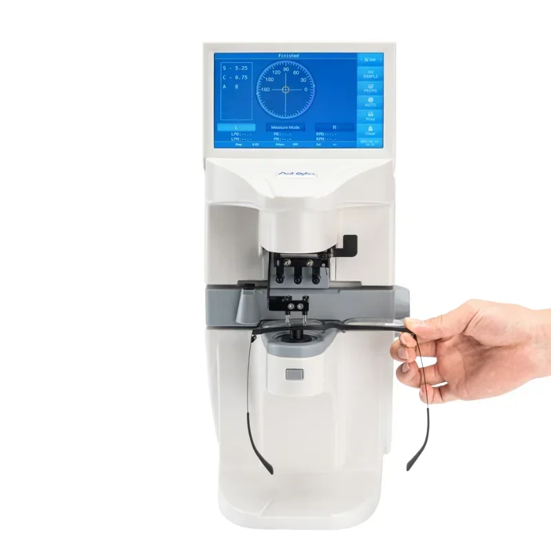 2025 New Arrival 7 Inch Touch Screen Digital Auto Lens Meter UV Test Focimeter Lensometer Optical Equipment