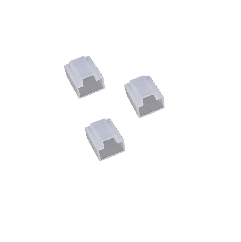 100pcs per bag PE material RJ45 male port protector RJ45 protect cover RJ45 rubber dustproof cap