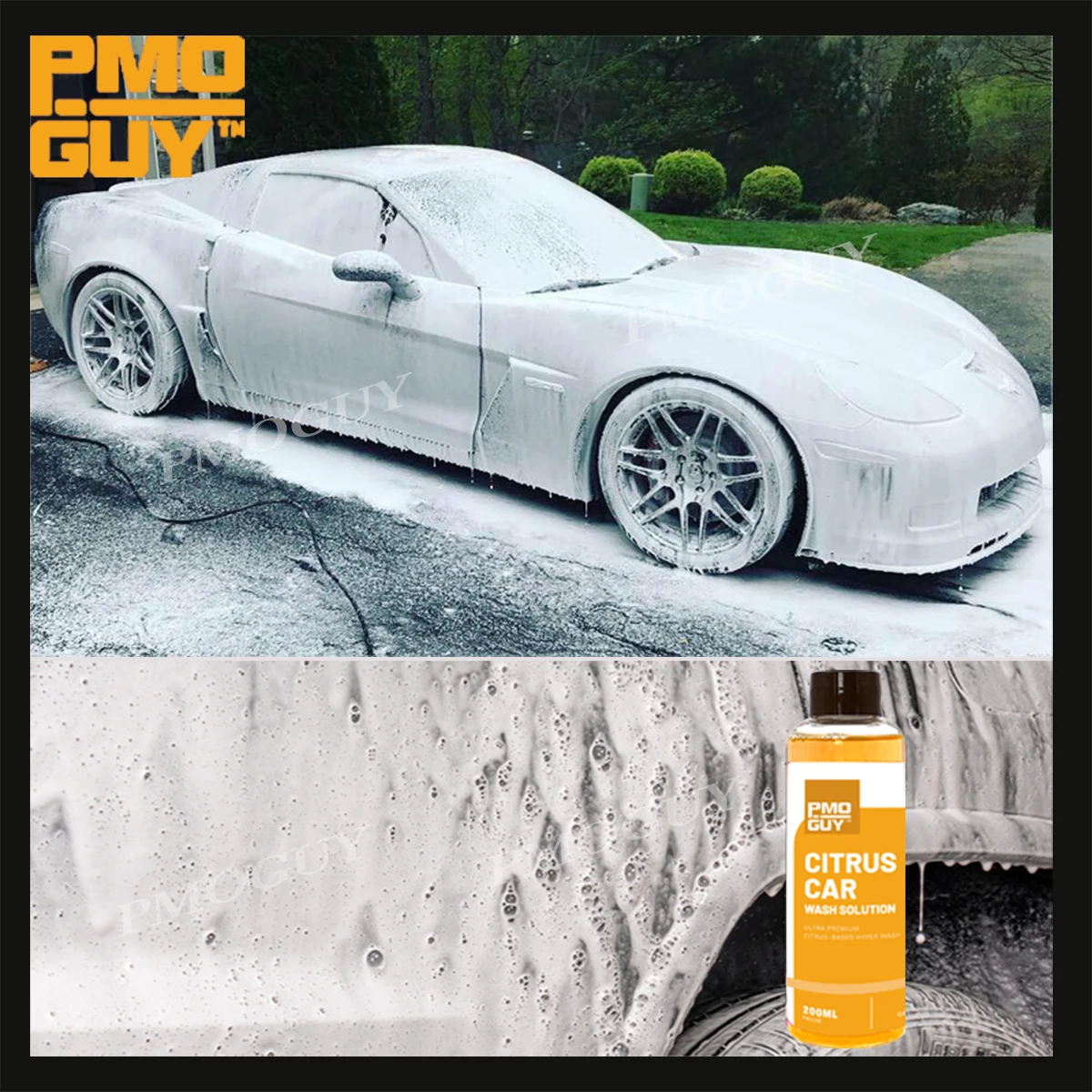 Car Wash Liquid Snow Foam Remove Grime Works with Foam Cannons Foam Guns or Bucket Washes Safe for Cars Trucks Motorcycles RVs