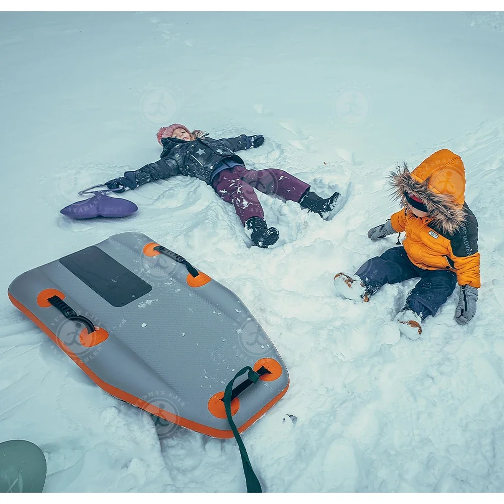 Tubo de juguete de nieve inflable duradero para niños, deslizadores de nieve inflables para adultos, trineo deportivo de descenso para parque nevado