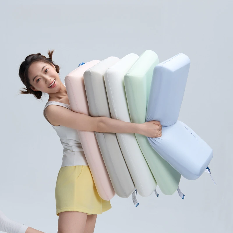 Memory Foam Pillow Slow Recovery Orthopedic Neck Pillow for Pain Relief, Ergonomic Cervical Support Pillow for Side Back Stomach