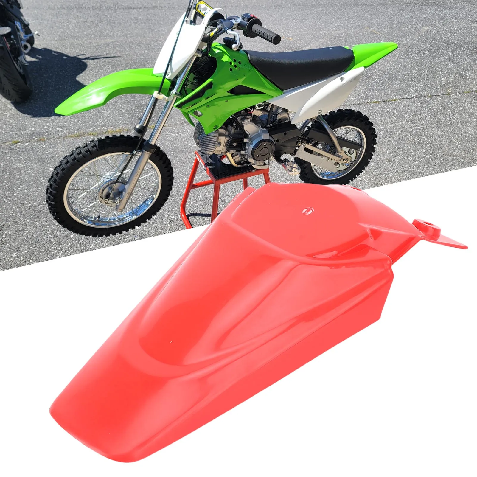Dirt Bike Rear Mudguard High Durability Effective  Motorcycle Rear Mudguard for Motorbike Replacement for CRF70 XR70