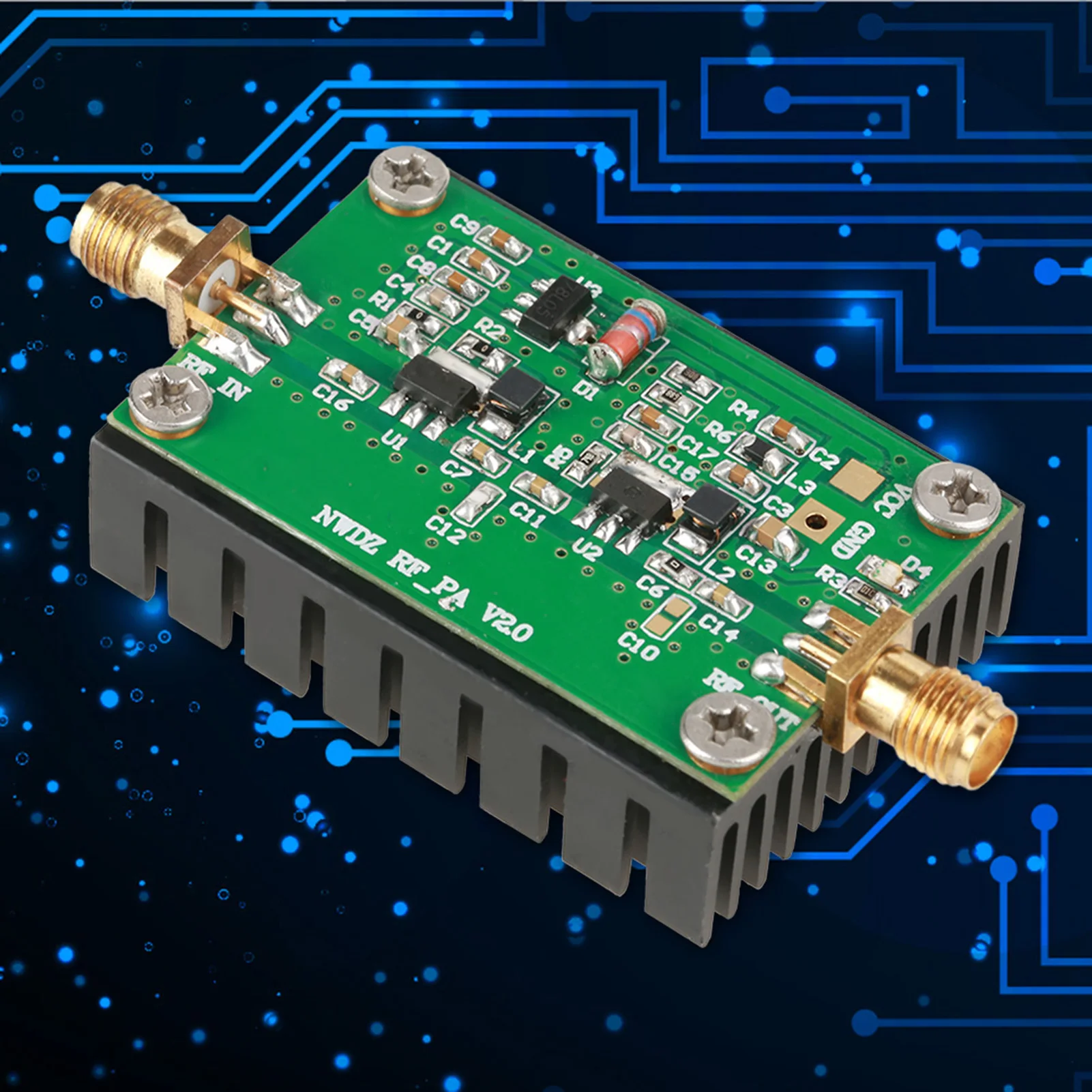 2mhz-700mhz 3w hf vhf uhf fm sender rf leistungs verstärker für radio – Detail 7