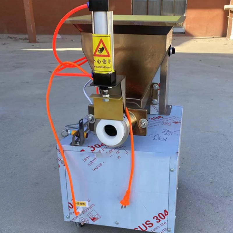 Stainless Steel Fully Automatic Adjustable Speed Precision Dough Divider Machine for Small Dough Balls Tangyuan Mooncake