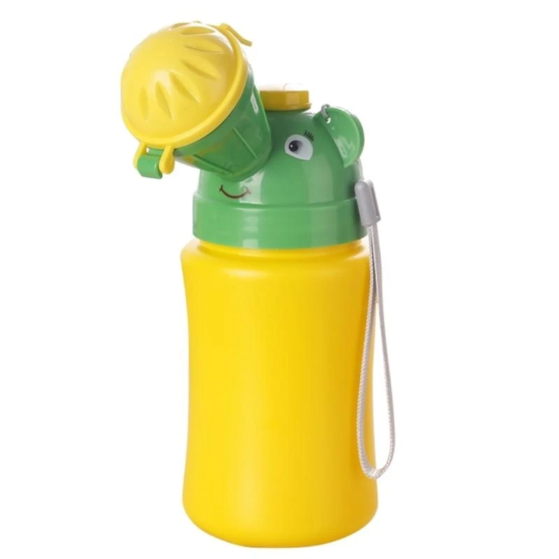 J15U الأطفال الأطفال السفر قعادة صحية مبولة الطوارئ المرحاض تبول زجاجة كوب للتخييم #5