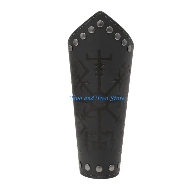 واقيات المعصم HX6F للحماية من العصور الوسطى مع برشام معدني مناسب للرياضيين العاملين في المكاتب والمتحمسين في الهواء الطلق #4