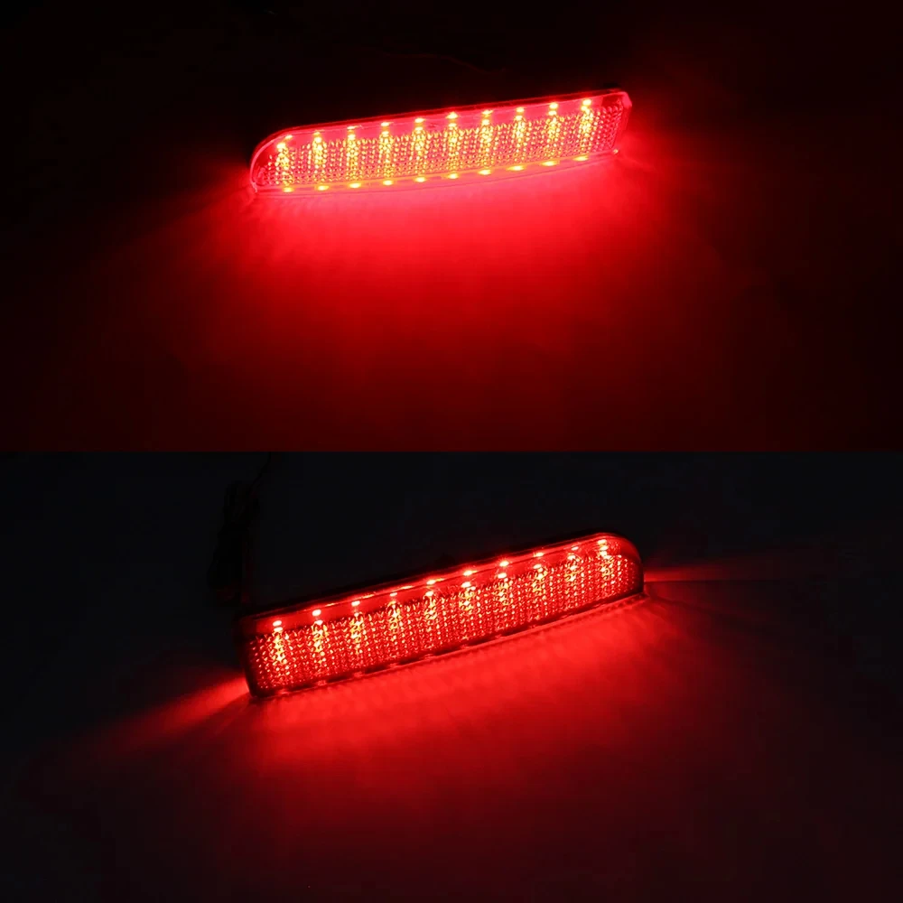 1 paire de feux de pare-chocs LED pour Mitsubishi Lancer Evo Evolution ASX Outlander Sport RVR, feux arrière de freinage, accessoires de voiture
