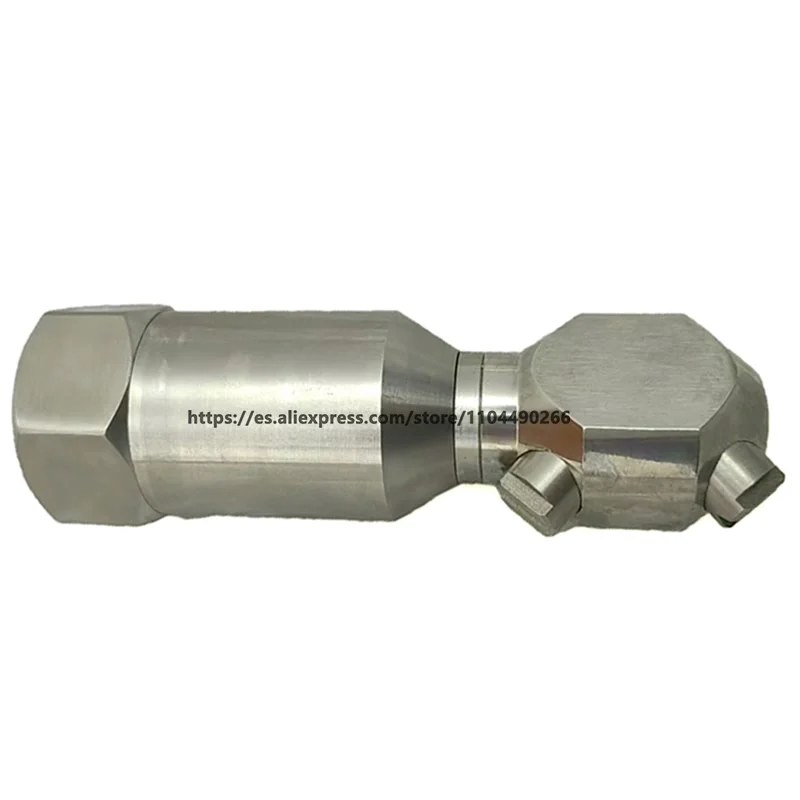 

Stainless Steel 1/2" 3/4" 1" CIP Tank Washing Jet Nozzle Head Home Garden Bottles Cleaning Tools Kit jardin Rotary Spray Ball