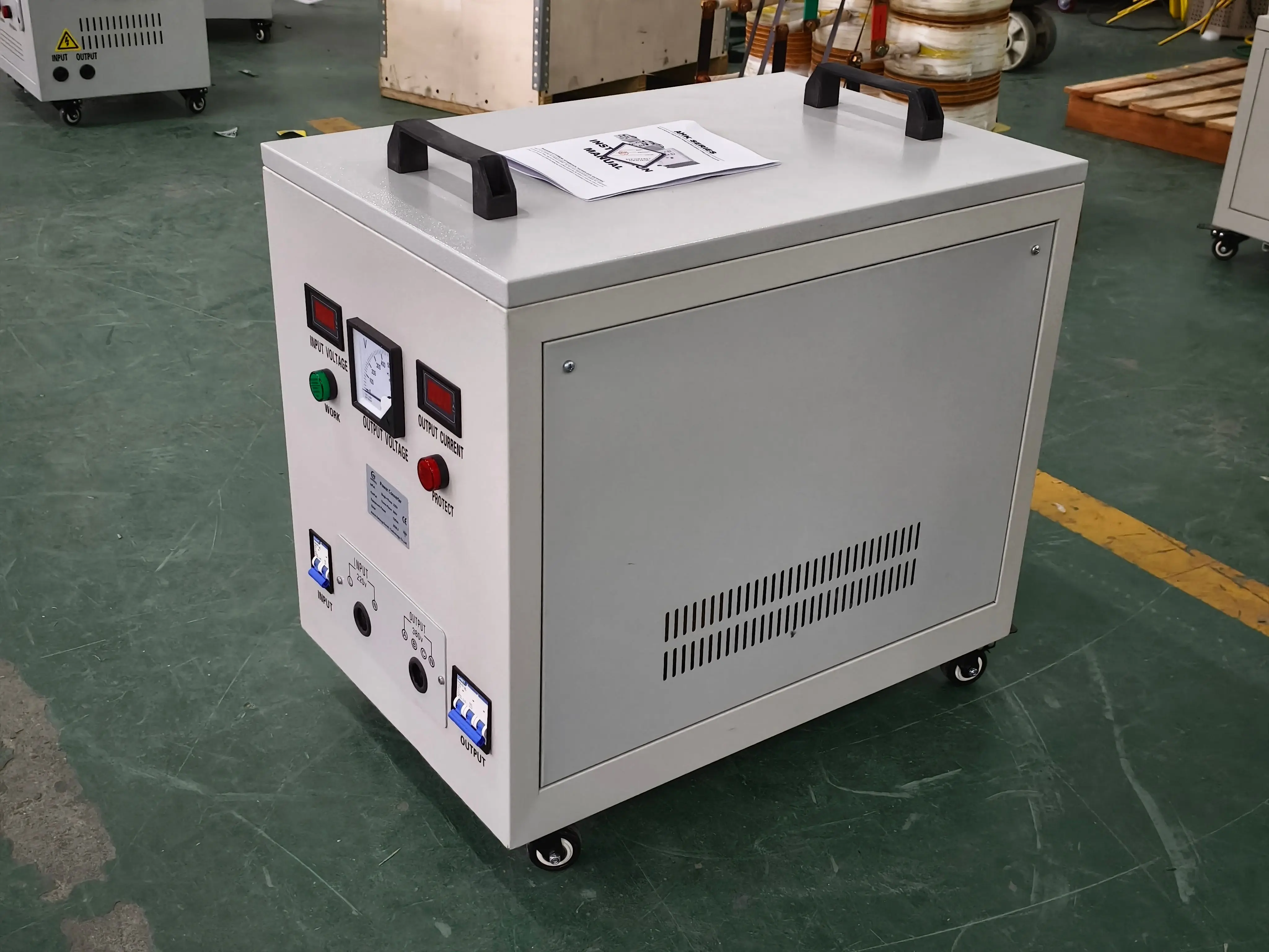 220V to 380V Single Phase to 3 Phase Voltage Converter 2.2kW Power Transformer Inverter