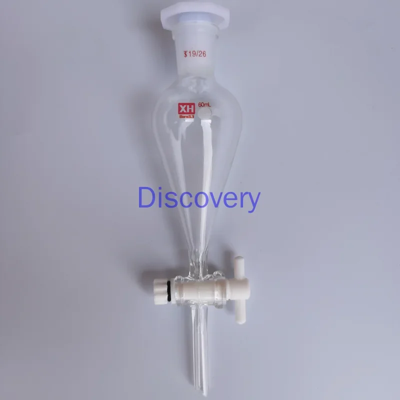 Pear-shaped Separation Funnel Laboratory Ptfe Glass Piston250/500/1000/2000/5000/10000ml