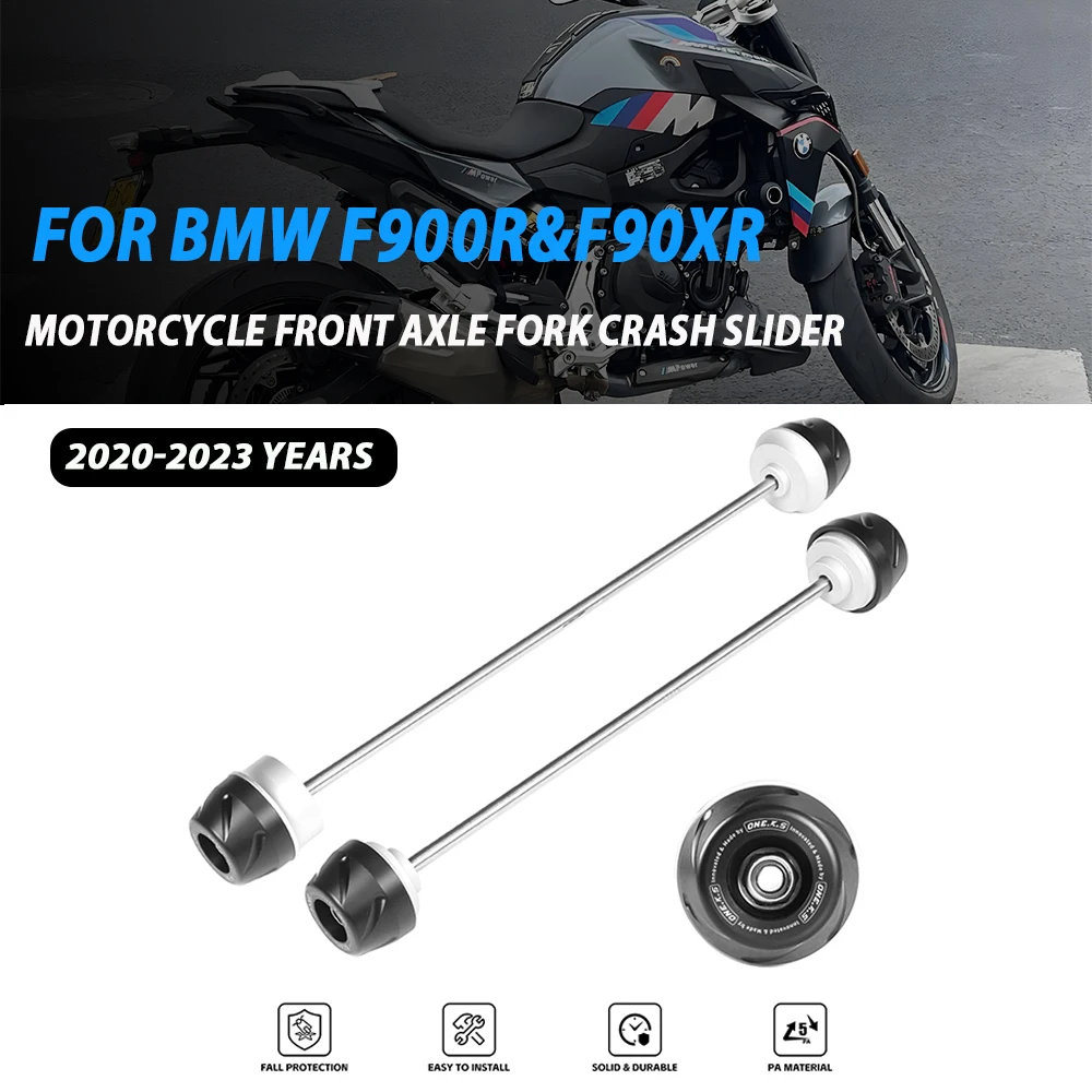 

Motorcycle Accessories For BMW F900R SE F900XR TE 2020-2023 Front Rear Axle Fork Crash Slider Wheel Anti-Collision Protector