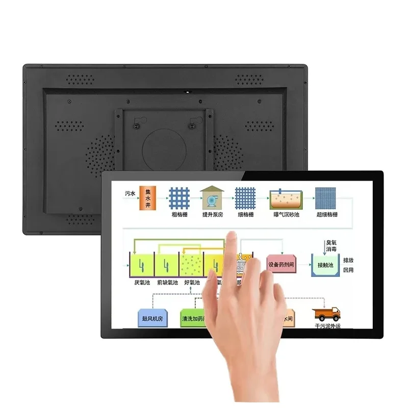 15.6Inch Capacitive Touch Screen Monitor Industrial LCD With HDMI VGA USB Interface For Vending Machine