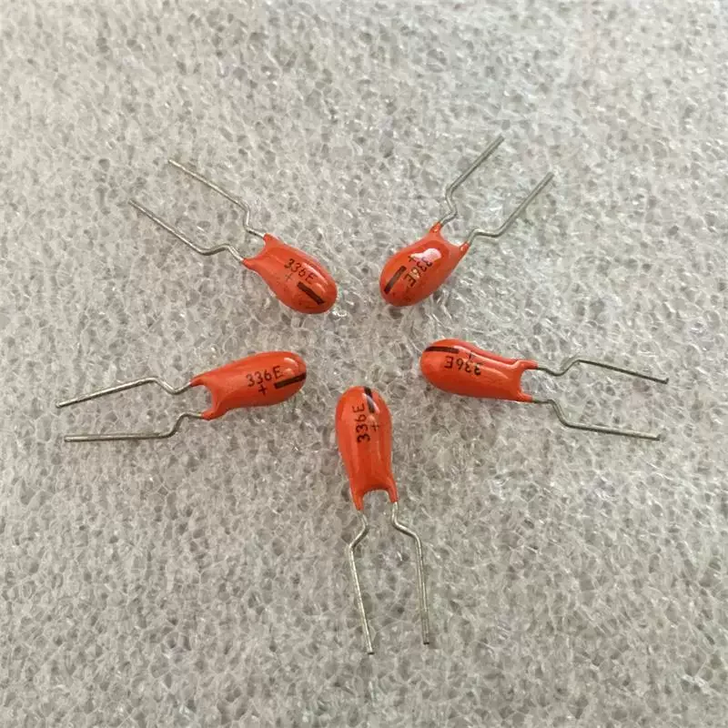 10-100 PCS O reprodutor DAC de capacitor de tântalo SPRAGUE 489D série 16V 33UF dos Estados Unidos é fácil de usar