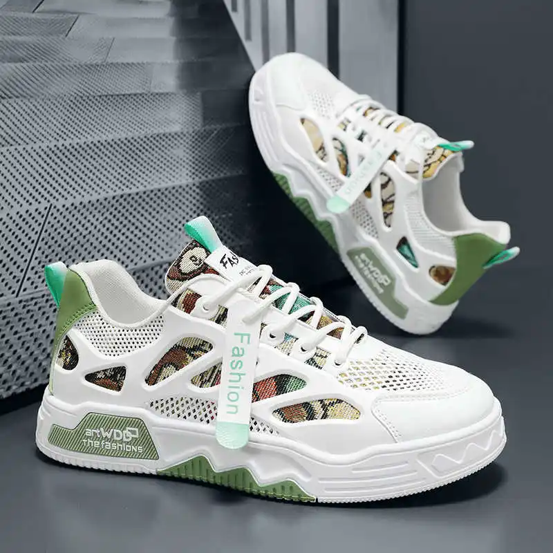 Dark Blue In The Forest Colorful Women's Shoes High Sneakers Women Silver Boot Sports Expensive Link Vip Flatas