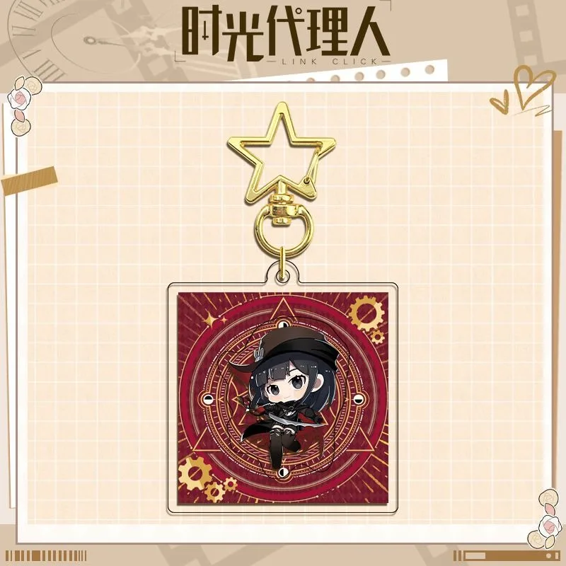 Link Click Acrylic Keychain Cheng Xiaoshi Charles Lu Guang Lucas Qiao Ling Jo Skate Bag Desk Decor Ornament Keepsake Trinket