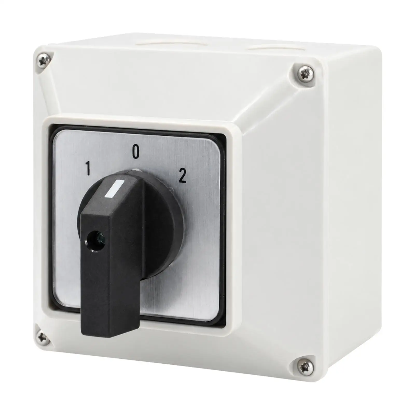 Enclosed LW26 Rotary Switch 32A for Dual Power Control in Industrial Electrical Systems
